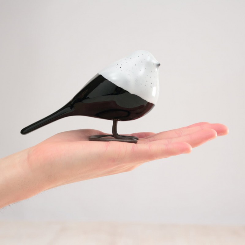 Long Tailed Tit | Decorative Ceramic Bird | Handmade Bird Figurine