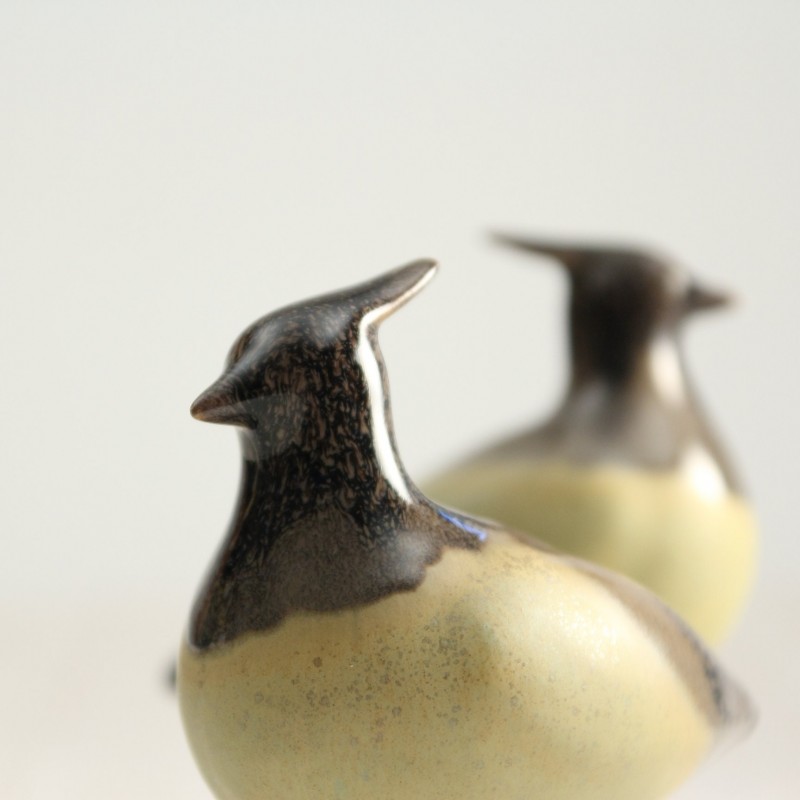 Ceramic Lapwing | Handmade Decorative Bird Figurine | Bird Lover Gift